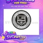 Free Los Angeles Kings Free NHL Emblem Sport Free SVG - Instant Download