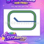 Free Minimalist Hockey Stick Free Team Sport Vancouver Free SVG - Instant Download