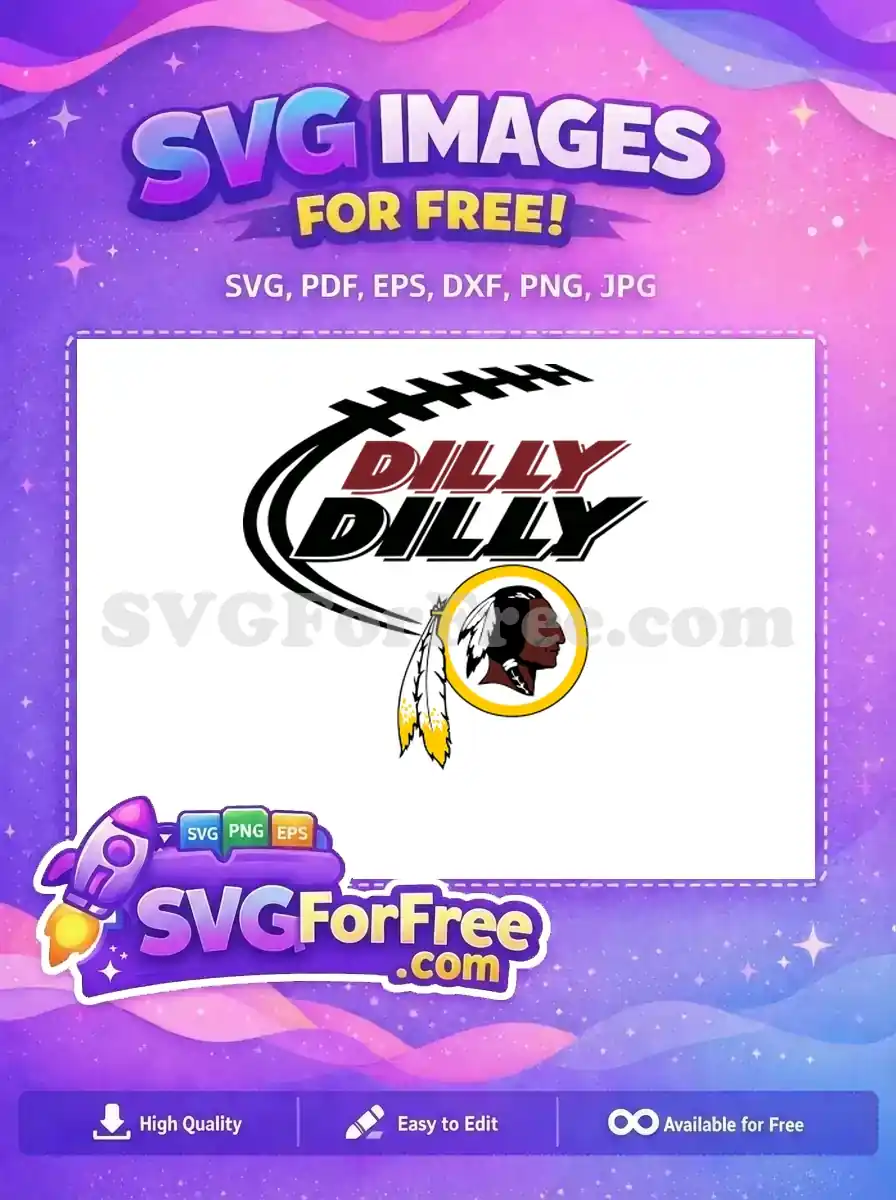 Free Maroon Profile Free Yellow Feather Dilly Dilly Free SVG