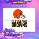 Free Orange Helmet View Free Cleveland Browns Sport Free SVG - Instant Download