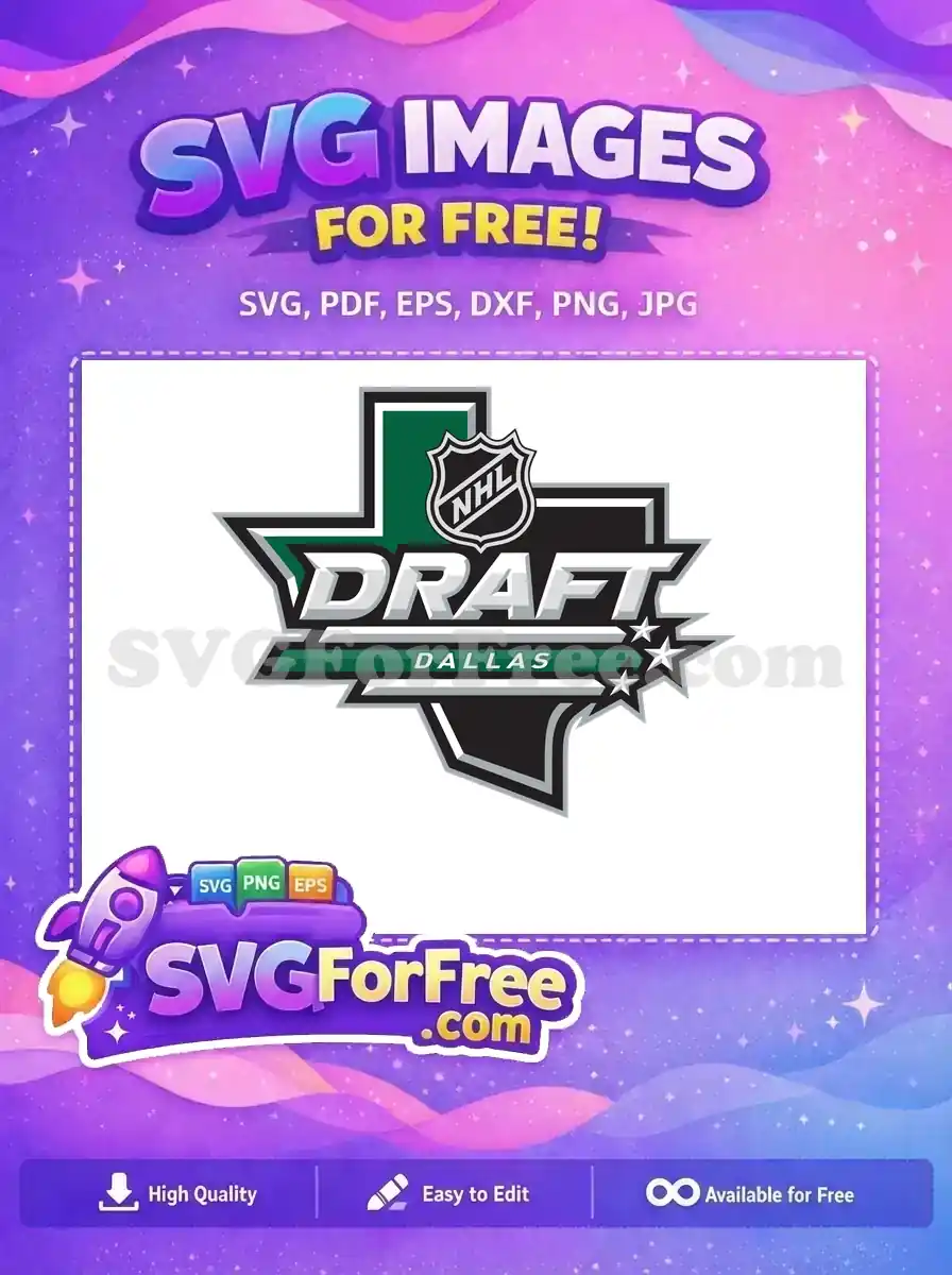 Free Dallas Stars NHL Free Draft Logo Sport Free SVG