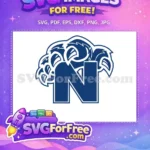 Free Navy Claw Free Letter N Sport Logos Free SVG - Instant Download