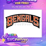 Free Bengals Orange Logo Free Team Sport Free SVG - Instant Download
