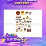 Free Washington Redskins Logos Free American Football Team Free SVG - Instant Download