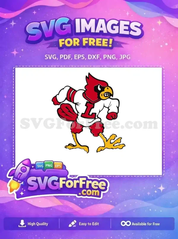 Free Angry Cardinal Free Mascot Sport Logos Free SVG Free Angry Cardinal Free Mascot Sport Logos Free SVG