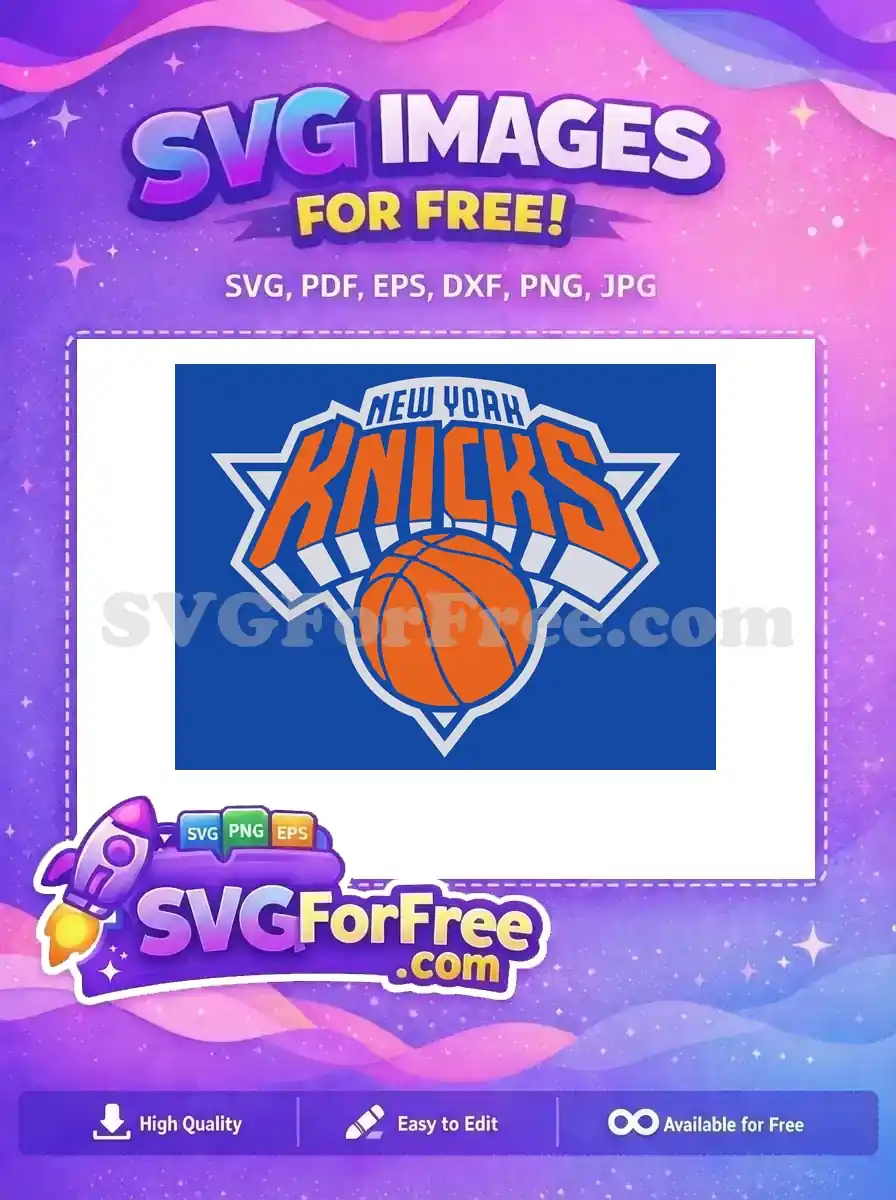 Free Orange Basketball Free Knicks Logo Sport Free SVG