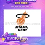 Free Orange Fireball Free Miami Heat Sport Free SVG - Instant Download