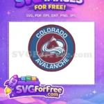 Free Colorado Avalanche Logo Free Sport Logos NHL Free SVG - Instant Download