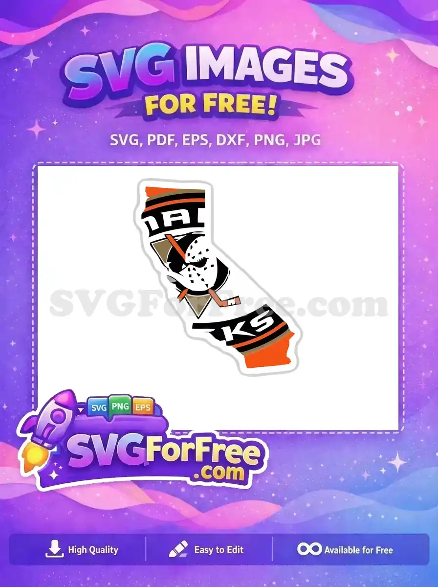 Free Anaheim Mighty Ducks Free Hockey Logo Sport Free SVG