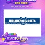 Free Indianapolis Colts Logo Free Horseshoe Free Sport Logos SVG - Instant Download