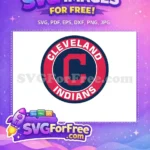 Free Cleveland Indians Free Sport Logos Free Baseball Free SVG - Instant Download