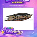 Free Anaheim Ducks Logo Free Orange Detail Sport Free SVG - Instant Download