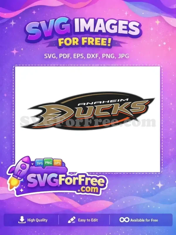 Free Anaheim Ducks Logo Free Orange Detail Sport Free SVG Free Anaheim Ducks Logo Free Orange Detail Sport Free SVG