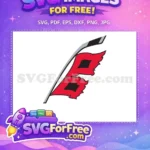 Free Red Winged Sport Free Hockey Stick Sport Logos Free SVG - Instant Download