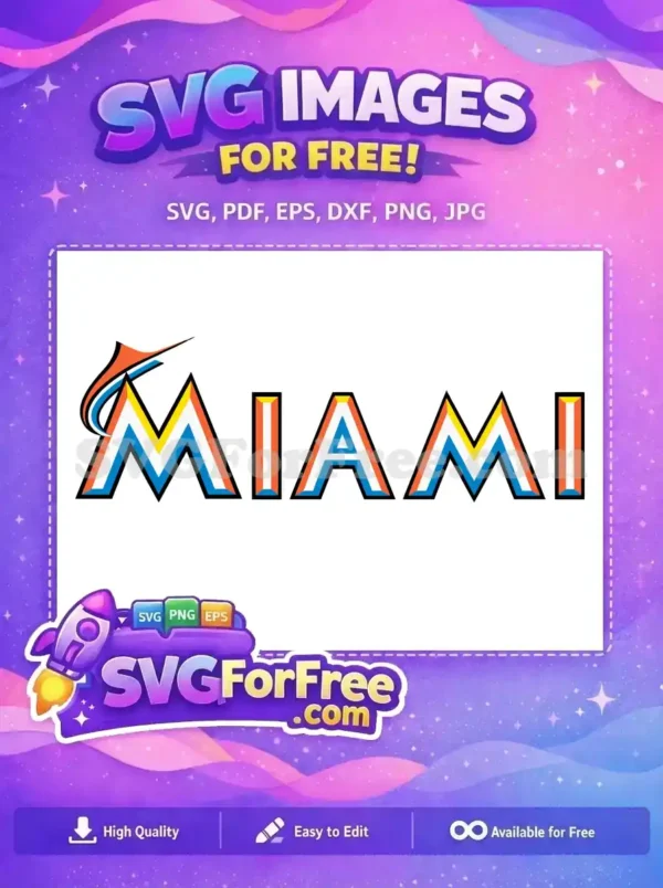 Free Orange Marlin Free Blue Miami Sport Free SVG Free Orange Marlin Free Blue Miami Sport Free SVG