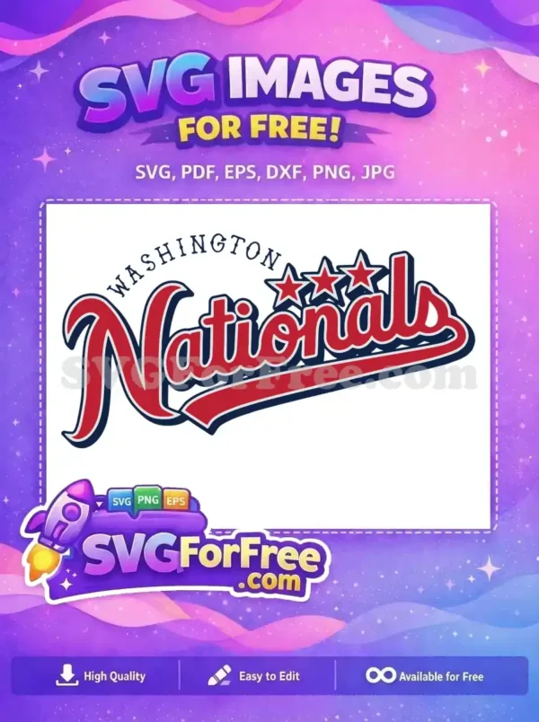 Free Washington Nationals Red Team Free Sport Logos Free SVG Free Washington Nationals Red Team Free Sport Logos Free SVG