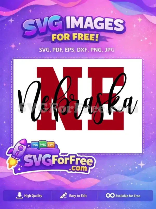 Free Nebraska Huskers Free College Team Sport Free SVG