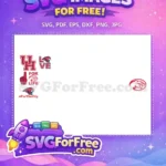 Free Red Cougars Free UH Cougars Houston Free SVG - Instant Download