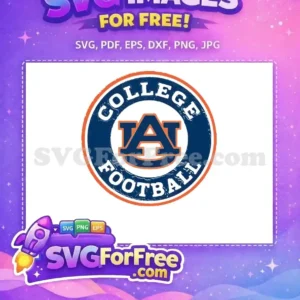 Free Auburn Tigers Logo Free College Football Sport Free SVG
