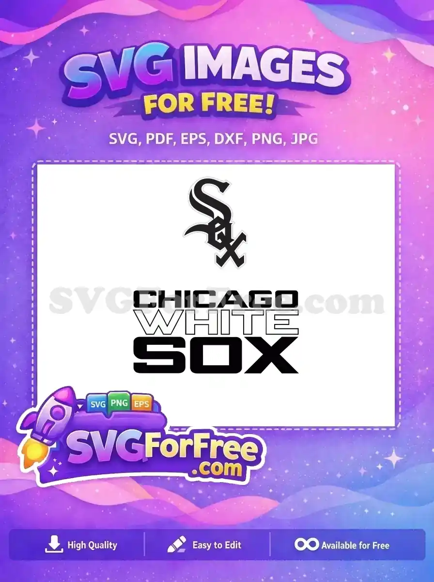 Free Chicago Whitesox Logo Free Sport Logos Free SVG