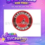 Free Cleveland Browns Helmet Free Sport Logos Free SVG - Instant Download