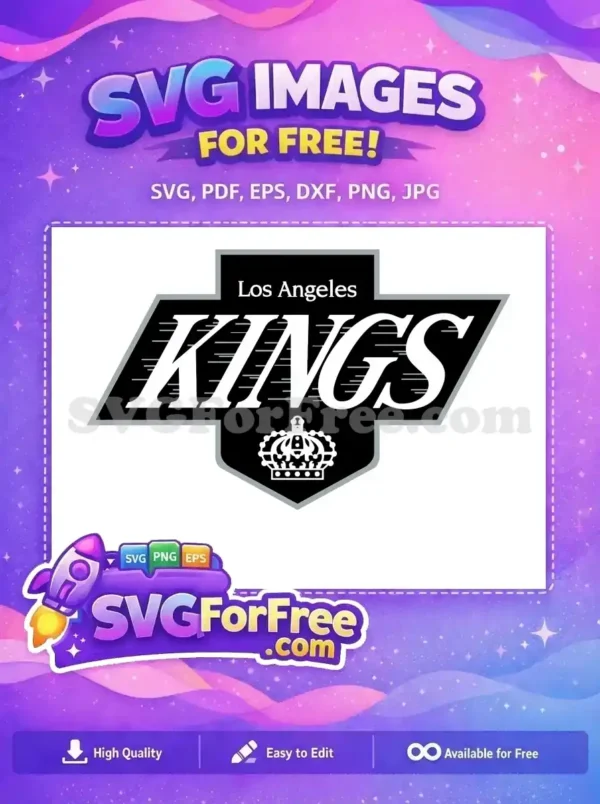 Free LA Kings Logo Free Sport Logos Free SVG