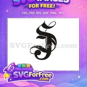 Free Black Letter S Free Sport Logos Initial Free SVG Free Black Letter S Free Sport Logos Initial Free SVG