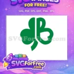 Free Shamrock Clover Free St Patricks Day Sport Logos Free SVG - Instant Download