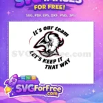 Free Buffalo Detailed Mascot Free Sport Logos Free SVG - Instant Download