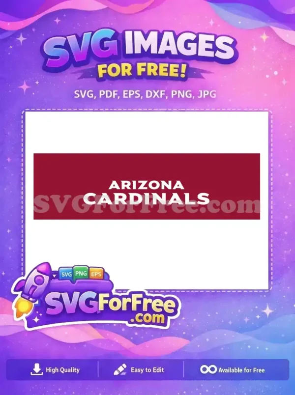 Free Arizona Cardinals Free Sport Logos Team Free SVG 1