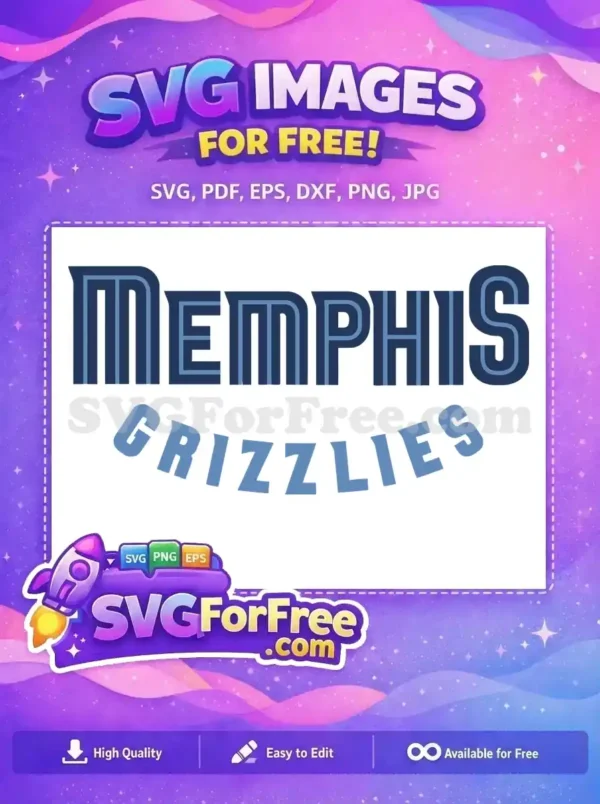 Free Memphis Dark Blue Free Grizzlies Light Blue Sport Free SVG Free Memphis Dark Blue Free Grizzlies Light Blue Sport Free SVG