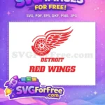 Free Detroit Red Wings Logo Free Sports Free SVG - Instant Download