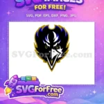Free Eagle Gaze Free Blue Highlight Sport Logos Free SVG - Instant Download