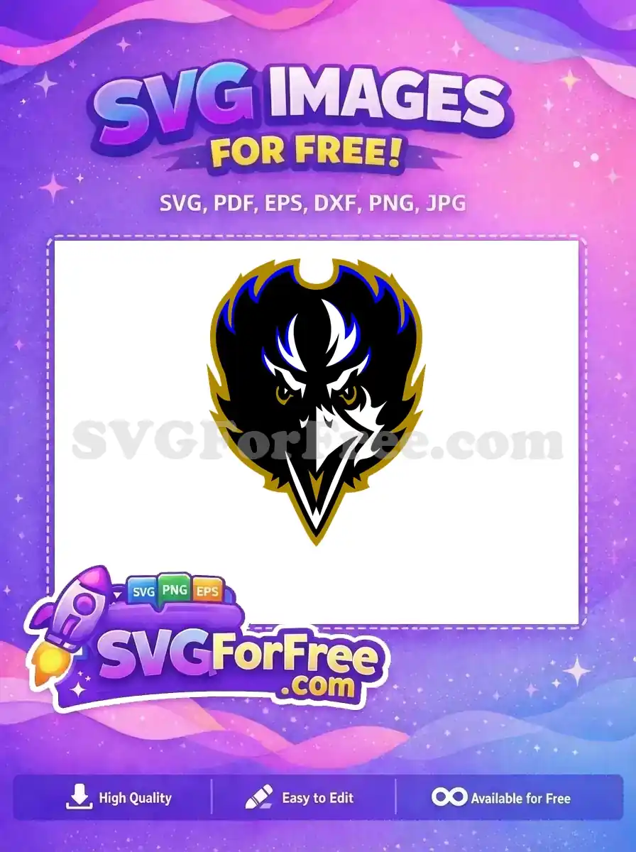 Free Eagle Gaze Free Blue Highlight Sport Logos Free SVG