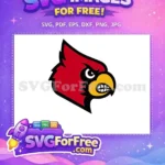 Free Red Angry Bird Free Sport Logos Design Free SVG - Instant Download