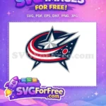 Free Star Logo Free Ohio Flag Columbus Blue Jackets Free SVG - Instant Download