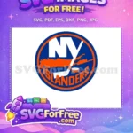 Free Orange Islands Free Blue Hockey Sport Logos Free SVG - Instant Download