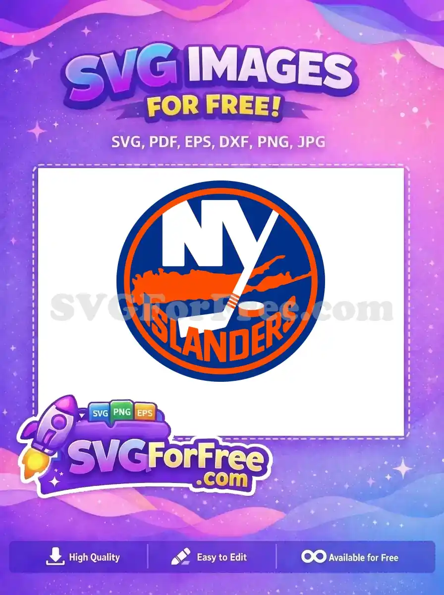 Free Orange Islands Free Blue Hockey Sport Logos Free SVG