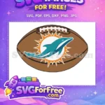 Free Teal Dolphin Free Orange Sun Miami Free SVG 3 - Instant Download