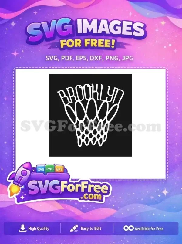 Free Brooklyn Nets Free Basket Sport Logos Free SVG