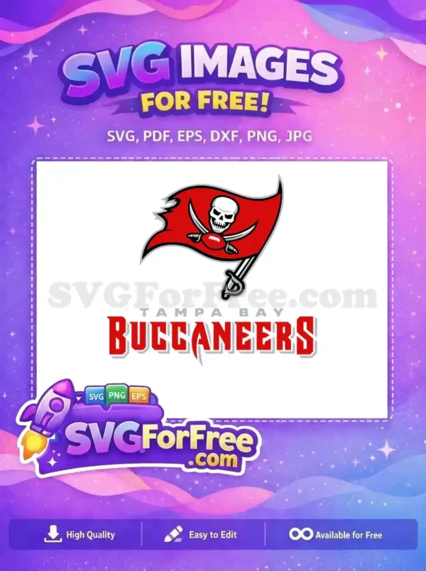 Free Skull Swords Free Red Flag Tampa Bay Free SVG