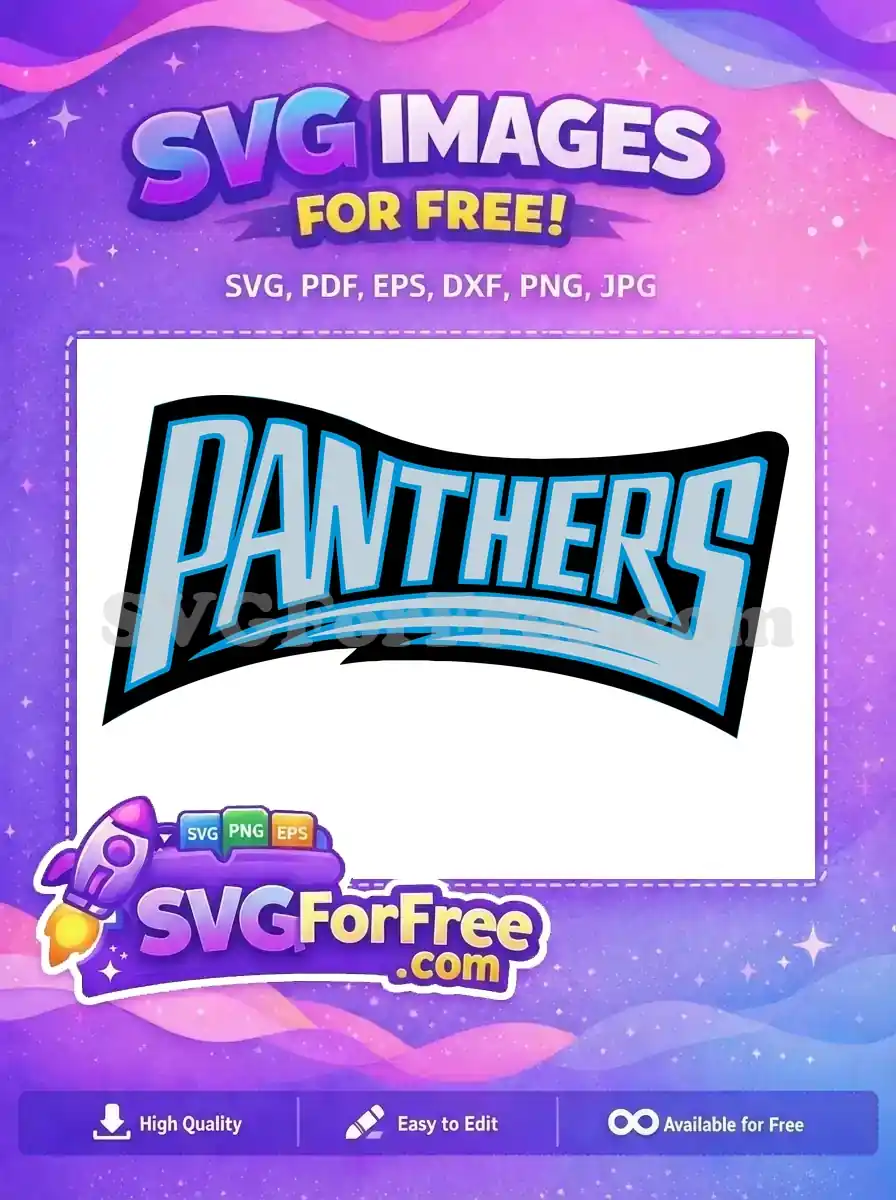 Free Panthers Mascot Free Sport Logos Design Free SVG