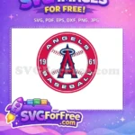 Free Angels Baseball Free Sport Logos 1961 Free SVG - Instant Download