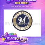 Free Gold Wheat Free Milwaukee Brewers Sport Free SVG - Instant Download