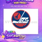 Free Red White Plane Free Winnipeg Jets Free SVG - Instant Download