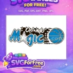 Free Blue Magic Stars Free Orlando Team Sport Free SVG - Instant Download