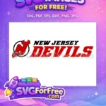 Free Red Jersey Free Devils Sport New Free SVG - Instant Download