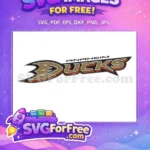 Free Anaheim Ducks Logo Free NHL Team Sport Free SVG - Instant Download