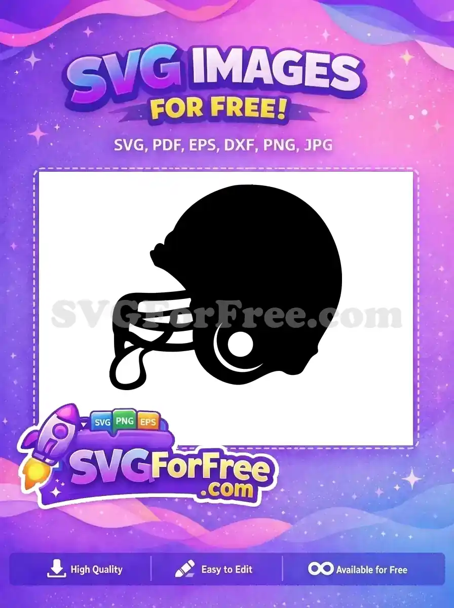 Free Black Helmet Free Sport Protective Gear Free SVG