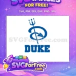 Free Trident Graphic Free Blue Duke University Free SVG - Instant Download